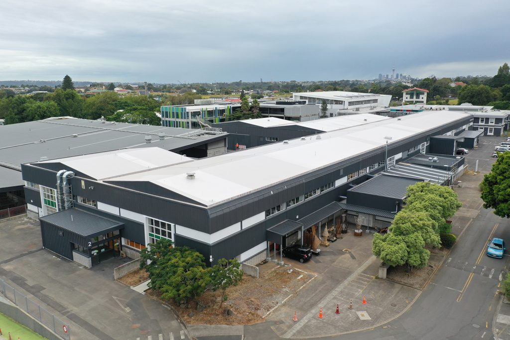 Completed building after remediation, Unitec, Auckland